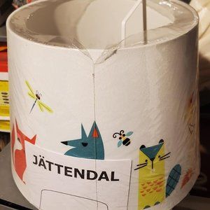 Lamp Shade: New Ikea Jattendal Shade Multicolor 13"
